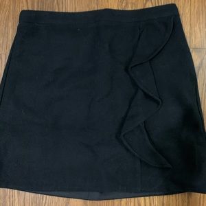 J. Crew Wool Mini Skirt